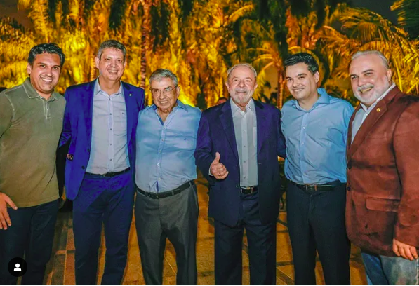 Lula, Garibaldi, Walter Alves e Jean Paul se encontram em Brasília; só falta o anúncio para Walter ser vice de Fátima