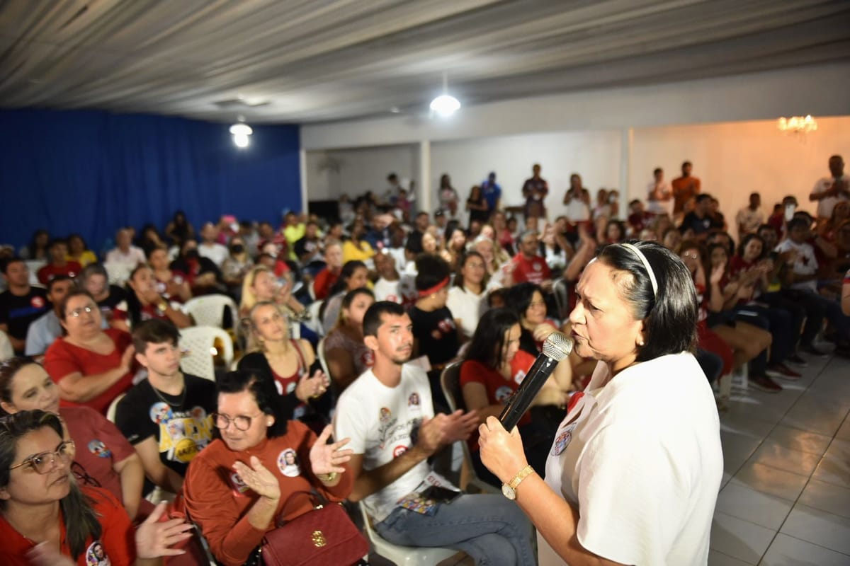 “A renovação do mandato de Francisco do PT é muito importante para o meu governo”, afirma Fátima Bezerra
