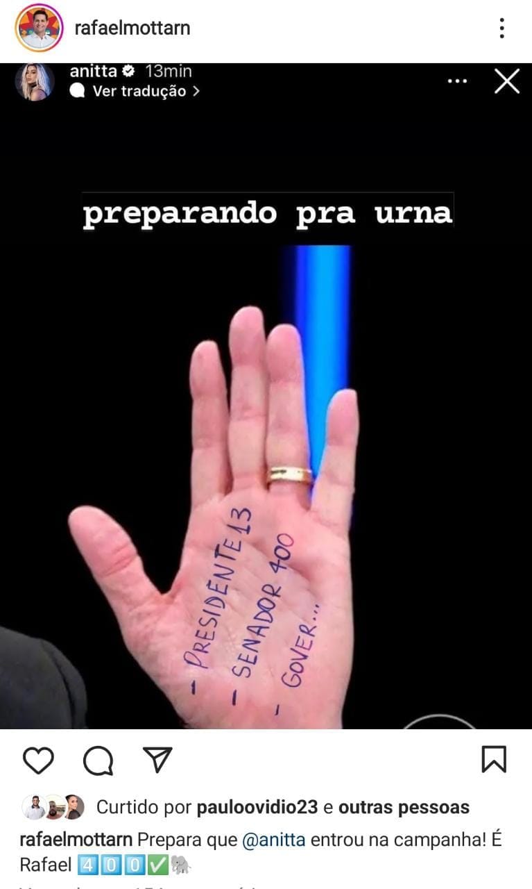 A mensagem de Rafael para Fátima Bezerra e o povo do Rio Grande do Norte