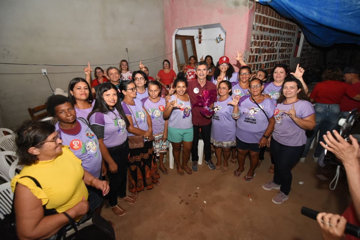 Movimento de Mulheres Camponesas declara apoio à reeleição do deputado Francisco do PT