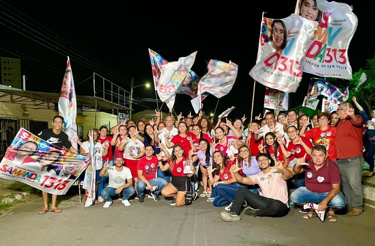 “Mossoró agora vai ter uma deputada federal progressista e verdadeiramente popular”, diz Samanda