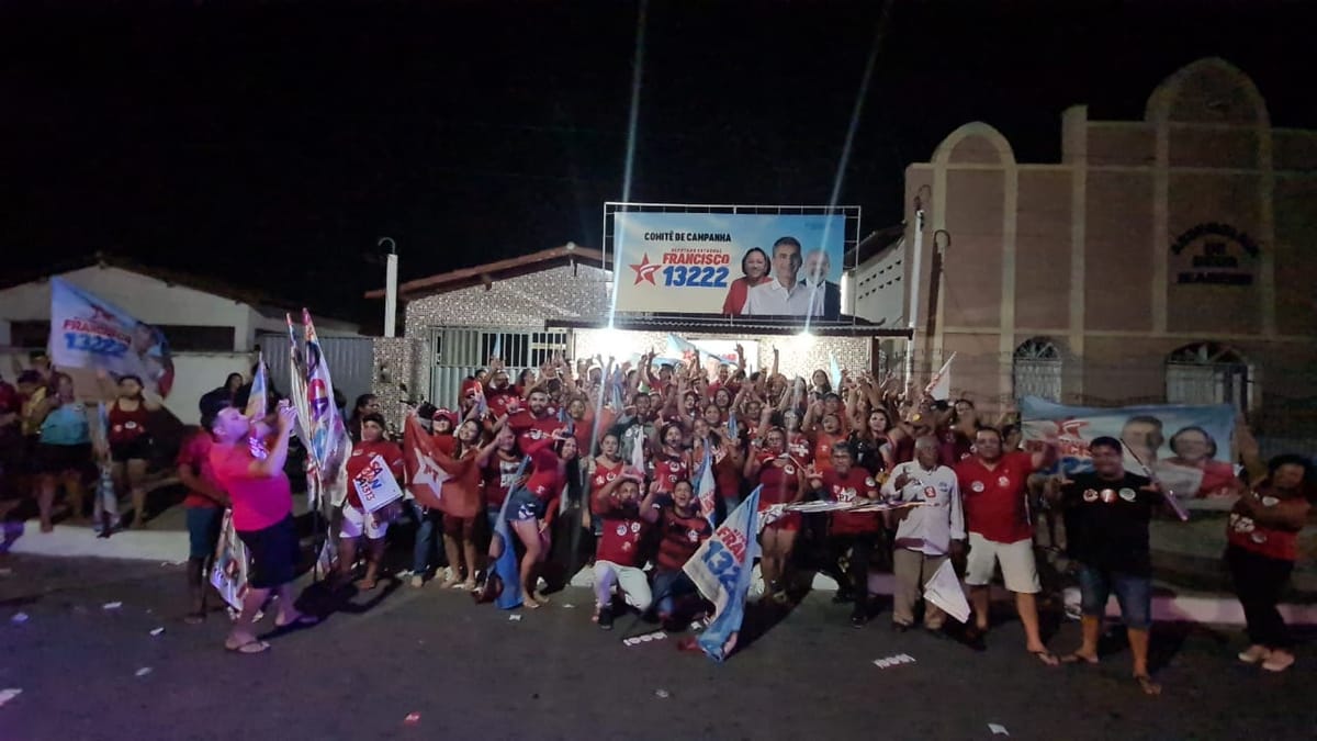 Francisco do PT celebra anúncio da implantação da UNICAT em Santa Cruz