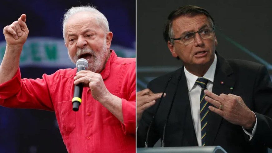 Pesquisa Ipec de hoje, 26, aponta vitória de de Lula no primeiro turno