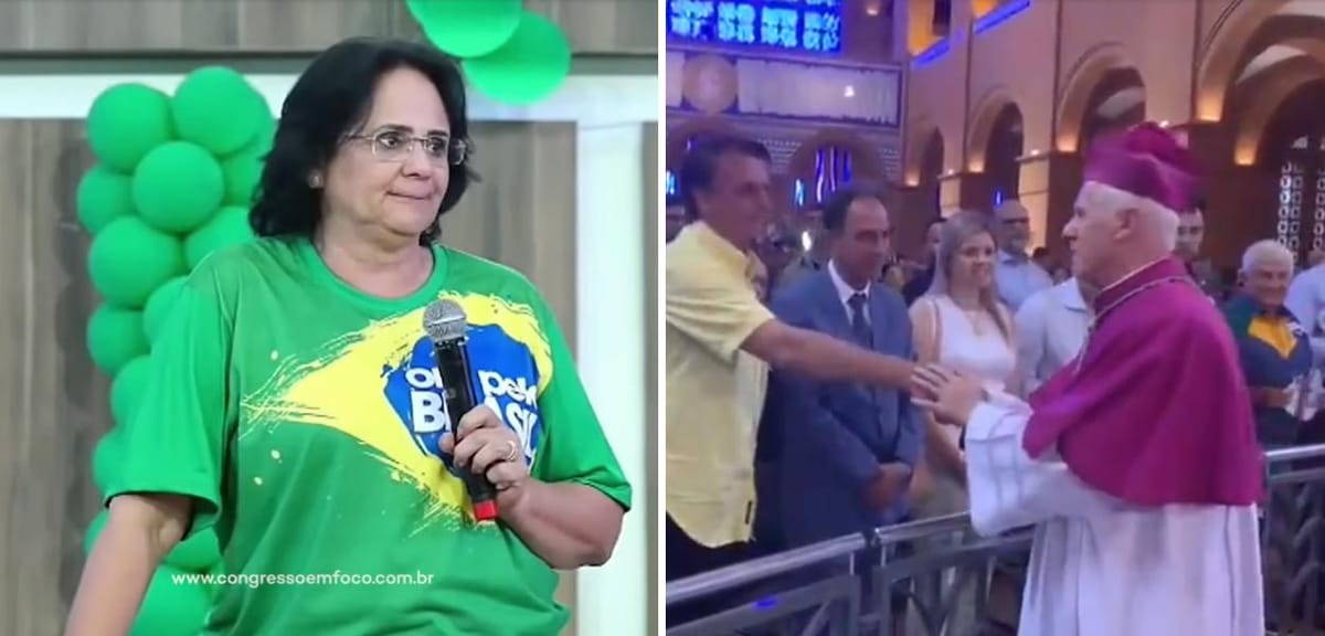 Aliados veem ‘erros’ de Bolsonaro e Damares no campo religioso e temem perda de votos