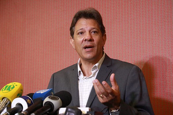 ‘Repudio toda forma de violência’, diz Haddad após incidente envolvendo Tarcísio