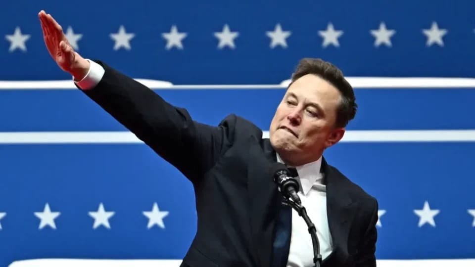 ‘Apoio à extrema direita é inaceitável’, diz chanceler alemão sobre gesto feito por Elon Musk