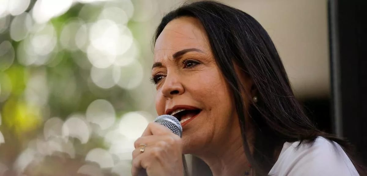 Nobel da Paz, Corina defende intervenção dos EUA na Venezuela